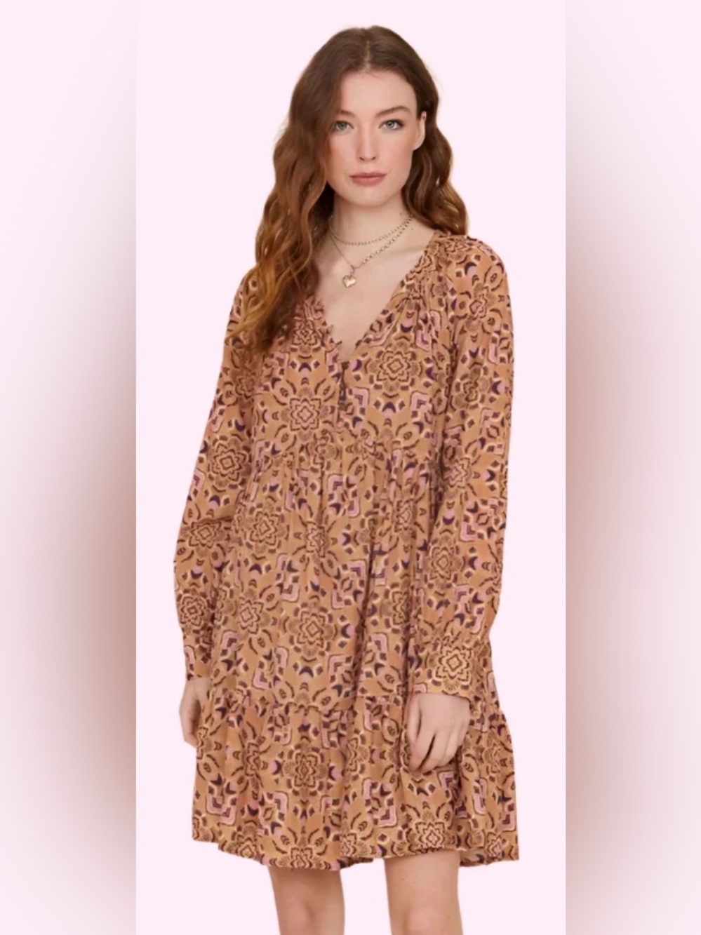NWT: Xirena Lilith Print Dress in Golden Flora, 100% Cotton, XS but can fit Sm/M